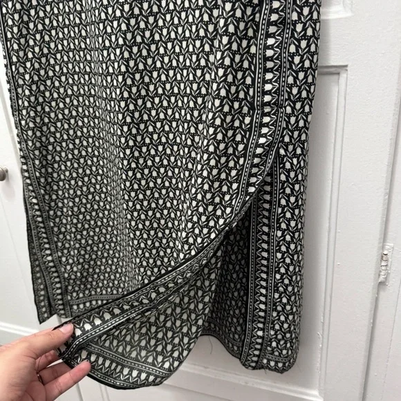 Max Studio Black and White Skirt Size L - Picture 3 of 9